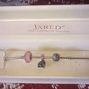 Jared Pandora Bracelet With Charms